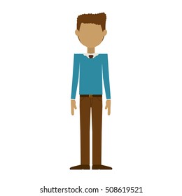 man wearing formal suit without face
