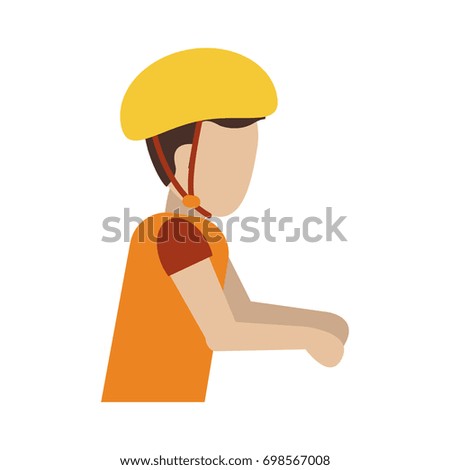 man wearing helmet icon image 