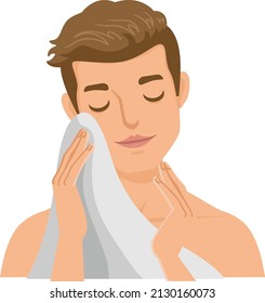 Kosmetik oder Hautpflege für Menschen, die Make-up tragen