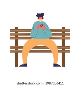 man wearing mask seated in chair