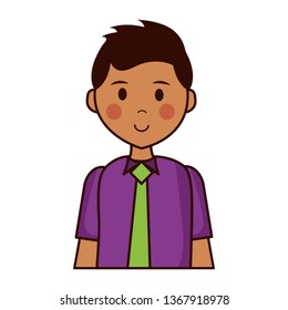 man wearing necktie