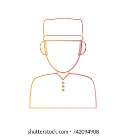 man wearing red hat avatar icon image