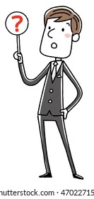 Man wearing a suit: I do not know answer