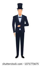 man wearing tuxedo