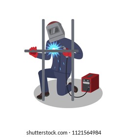 2,183 Welding character Images, Stock Photos & Vectors | Shutterstock