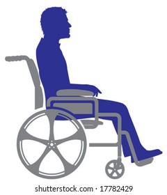 Man in a Wheelchair