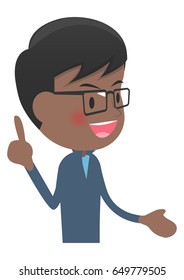 The man who explains 