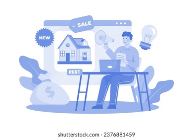 The Man Who Placed An Advertisement For A House To Rent