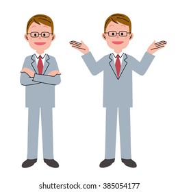 The man who poses