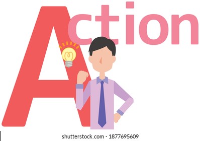 A man who puts inspiration and ideas into action
