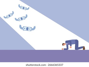 Um homem sem dinheiro