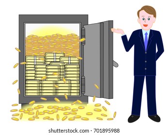 A man who succeeded in business.