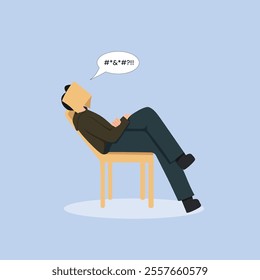 a man who is very tired of his world