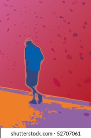 Man who walks alone
