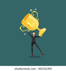 the man & the winner cup