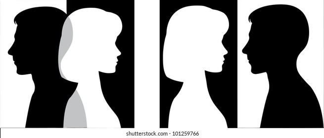 Hombre y mujer