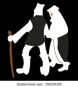 Man and woman