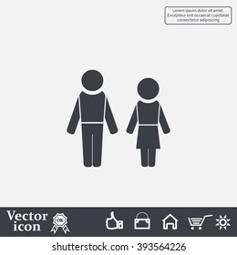 Man Woman Stock Vector (Royalty Free) 356746427