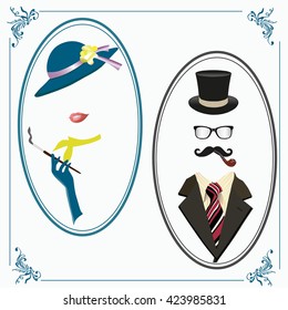 a man and a woman