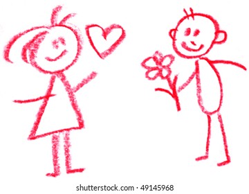 man and woman