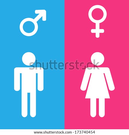 man and woman