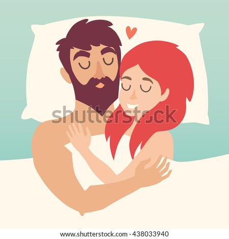 https://image.shutterstock.com/image-vector/man-woman-couple-bed-sleeping-450w-438033940.jpg