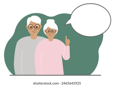 A man and woman couple dream and plan. Next to the couple is a large thought bubble.
