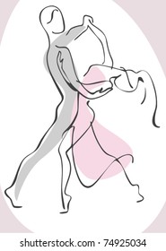 man and woman dancing. Similar to portfolio