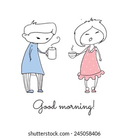 Good Morning Couples Images Stock Photos Vectors Shutterstock