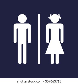 man and woman icon