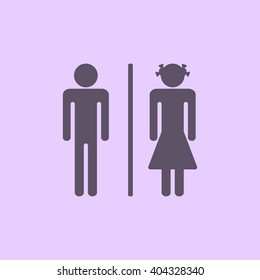 man and woman icon