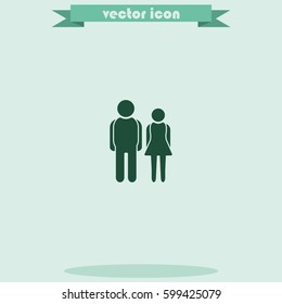 Man and Woman Icon.