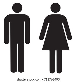 man and woman icon