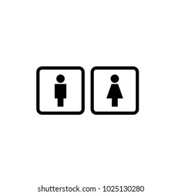 man and woman icon vector