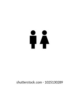 man and woman icon vector