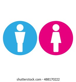 Man and Woman icon vector