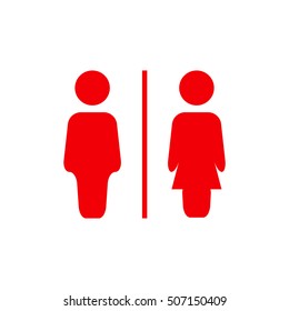 Man and woman Icon Vector.