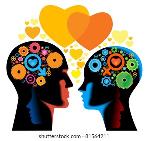 man woman love.the relationships between men and women