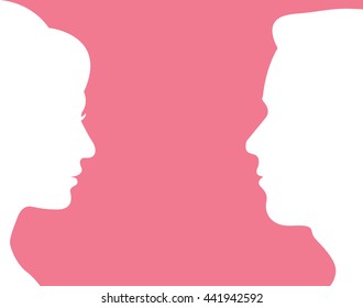 man and woman symbol vector 