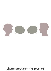 Man and Woman Talking