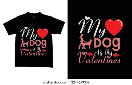 Man and woman valentine's day t-shirt design vector and modern design.