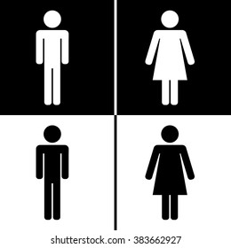 Man Woman Vector Sign