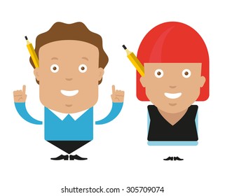 Man and women