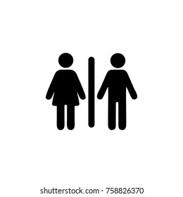man and women vector template icon