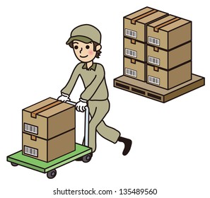 Man working in the factory