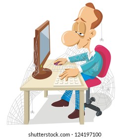 696 Slow internet cartoon Images, Stock Photos & Vectors | Shutterstock