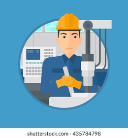 3,437 Worker using drill machine Images, Stock Photos & Vectors ...