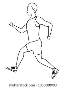 man working out