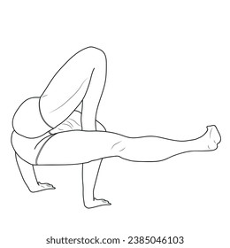 Man yoga meditation pose 3