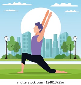 man yoga poses